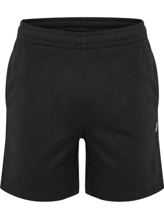 Hummel Shorts HUMMEL HMLPULSE SWEAT SHORTS, Damen, Gr. XXL (44), N-Gr, schwarz, Obermaterial: 60% Baumwolle, 40% Polyester, Hosen Shorts