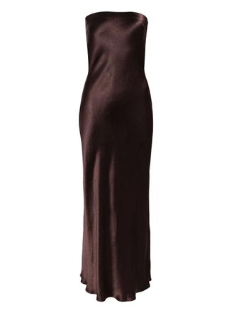 Bec&bridge Moon Dance dress - women - Viscose - 12 - Brown