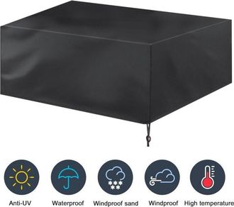 OEM Funda Impermeable De Tela Para Mesa Y Sillas De Jard&iacute;n, A Prueba De Polvo Y Con Protecci&oacute;n Solar (242162100)