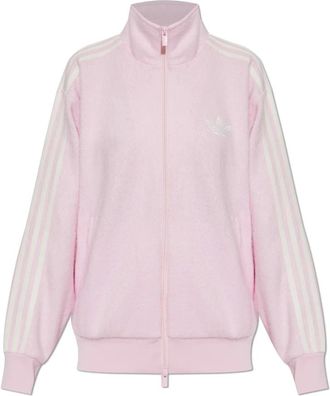 adidas Dames, Sweatshirts & Hoodies, Roze, Maat: L Fleece