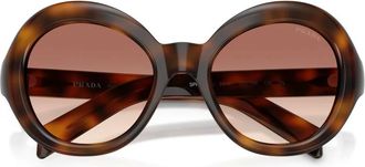 Prada Sunglasses, female, Brown, Size: 53 MM D08Su Sunglasses