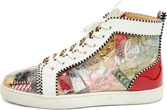 Christian Louboutin Sneakers alte Lou Pik Orlato - Bianco