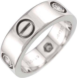 Cartier White Gold (18K) Band Ring (Pre-Owned)