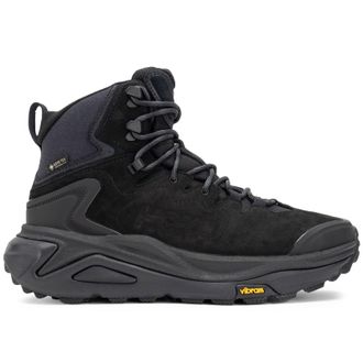 Hoka One One Hoka Kaha 3 GTX Nubuck Leather Womens Outdoor Boots - Black Black - Size:UK 7.5