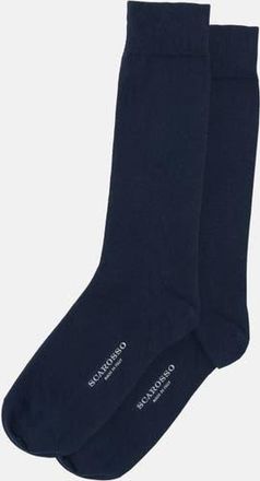 Scarosso Colocott Socks in Blue Navy - Cotton at Nordstrom, Size One Size Eu