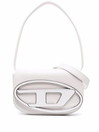 Diesel Borsa a spalla in pelle 1DR - Bianco