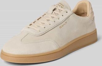 GANT Sneaker aus echtem Leder Modell Cuzmo in Sand, Gr&ouml;&szlig;e 40