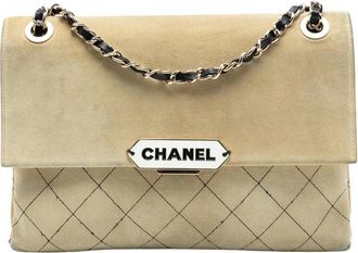 Chanel Pre-owned Chain Shoulder Bag - Dames - Vintage Schoudertas - Beige - ONE Size - Vintage