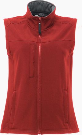Regatta Womens Regatta Professional Womens/Ladies Softshell Body Warmer - Red - Size: 12