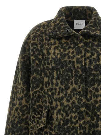 Nude Wool Womens Coat