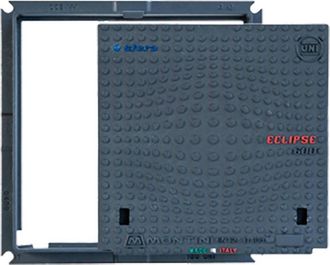 MONTINI Chiusino In Ghisa Classe D400 Eclipse - 50 X 50 - Kg 30