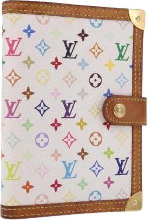 Louis Vuitton Pre-owned Day Planner Cover - Dames - Vintage Accessoires - Veelkleurig - ONE Size - Leer - Vintage