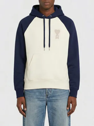 Ami Felpa con cappuccio Ami Paris in cotone