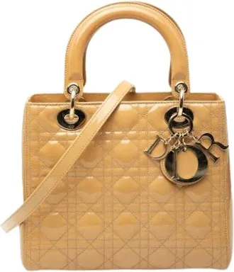 Dior Pre-owned Handbags, female, Beige, Size: ONE SIZE Pre-owned Lady Handbag