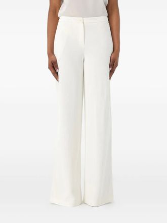 Emporio Armani button trousers - White