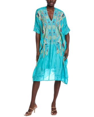 Johnny Was Kendry Silk Kaftan