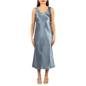Max Mara Midi Dresses, female, Blue, Size: 2XS Talete Midi Dress