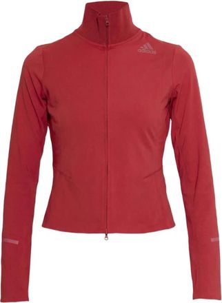 adidas Training Mid Layer Jacket - Dames - Trainingsjackets - Rood - S - Polyester - Fitness