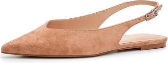 Guess Dorazio Womens Flat Shoes Medium Natural : 8.5 M, Leather