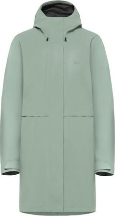 Jack Wolfskin Terraview 2L Coat Mantel f&uuml;r Damen | t&uuml;rkis