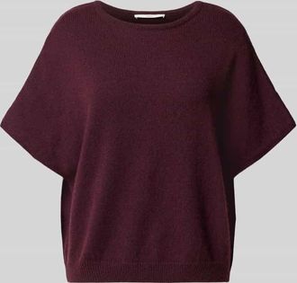 Lanius Lanius Pullunder aus Schurwoll-Mix in Bordeaux, Größe 34