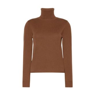 Max Mara Truien & Vesten, Dames, Bruin, S, Wol, Coltrui