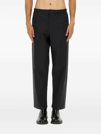 Herno Broek met elastische taille - Zwart