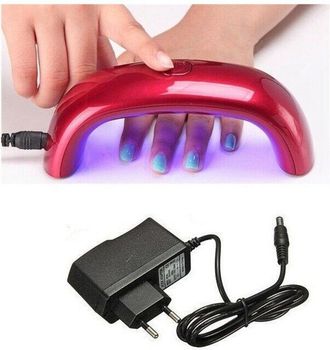 Trade Shop Trade Shop - Mini Horno Uv L&aacute;mpara 3 Led 6w Para Manos Y Pies Arte De U&ntilde;as Reconstrucci&oacute;n De U&ntilde;as
