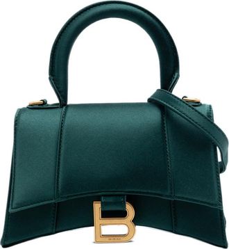 Balenciaga Pre-owned Balenciaga Satin Hourglass Top Handle Bag XS Ladies 9HDYI7K6VO4WJKIT