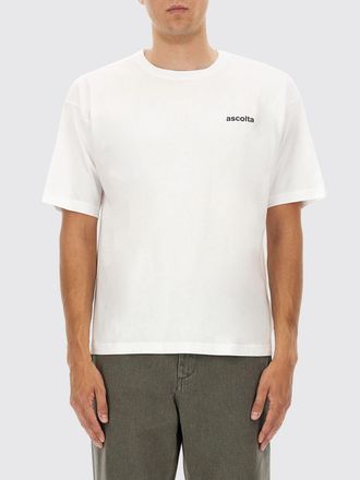 Aspesi T-shirt in cotone con slogan Aspesi