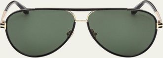 Tom Ford Rupert 63MM Aviator Sunglasses