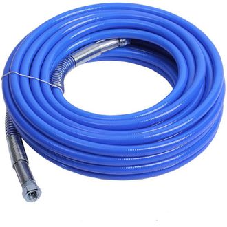 OEM Manguera Pulverizadora De Pintura Sin Aire De 4300 Psi (azul) - 15 M X 1/4 Pulg. Manguera De Nailon A Prueba De Explosiones [a+++]