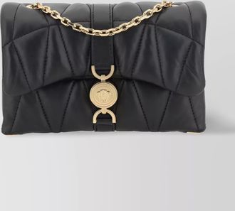 Versace quilted leather chain shoulder bag
