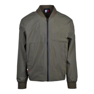 Tommy Hilfiger Nylon Jacket - Heren - Bomber jackets - Groen - M - Nylon - Jassen