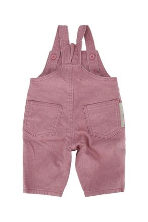 Stella McCartney Boys Bird-Embroidered Cotton Dungaree Pink Elastane Sweater