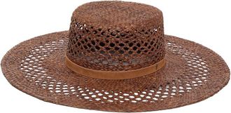 San Diego Hat Company Raffia Gambler Hat