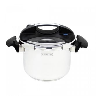 Royalty Line Royalty Line Rl-ps4l: Olla A Presi&oacute;n De Acero Inoxidable De 4 Litros
