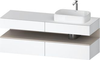 Duravit Qatego Consola Mueble Bajo Lavabo, 2 Extensiones, 2 - Duravit
