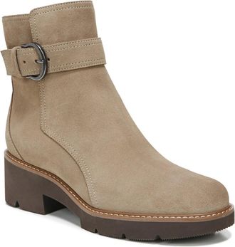 Naturalizer Dasha Boots Oatmeal Leather Ankle Strap Bootie ZAP1016