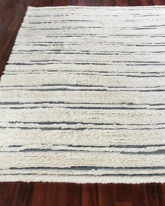 Exquisite Rugs Romon Hand-Knotted Rug, 6 x 9
