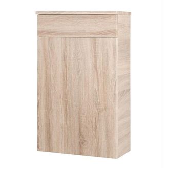 Clifton Sonoma Oak 500mm Bathroom Standing Unit in Light Oak