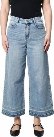 Dear John Denim Audrey Wide Leg Jeans In Hillcress