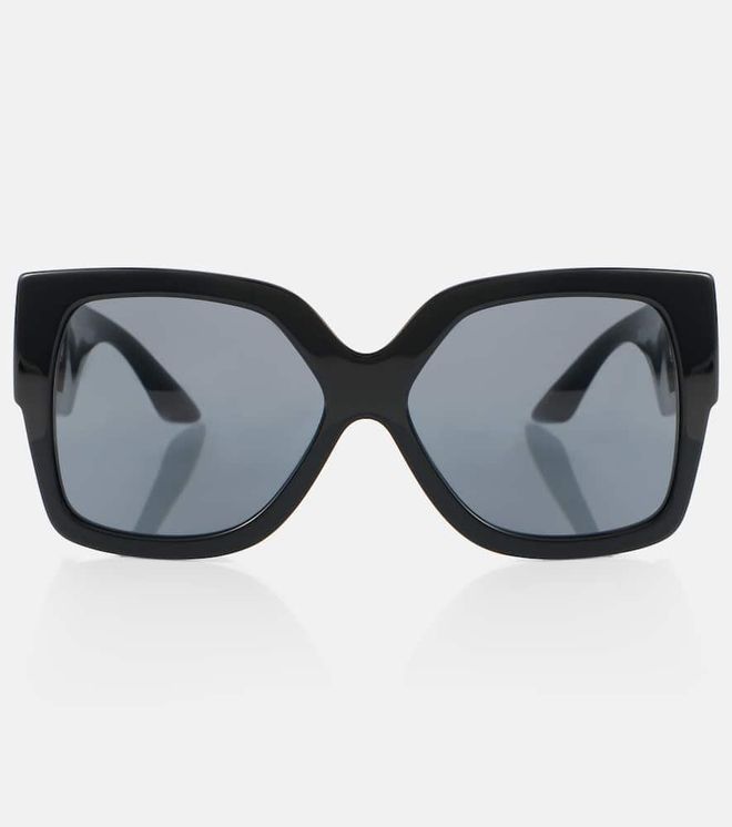 Gafas de sol oversized Greca adornadas