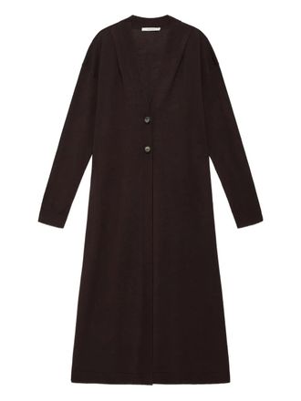 Maliparmi button front coat - Brown