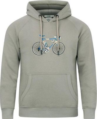 Greenbomb Knut Simple Trek Hoodie f&uuml;r Herren | grau