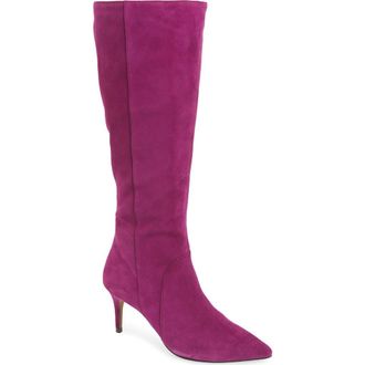 Linea Paolo Perfect Boot in Purple Suede at Nordstrom, Size 9