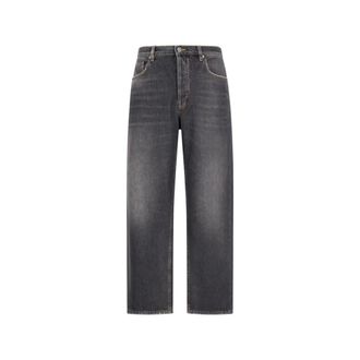 Golden Goose Heren, Jeans, Zwart, Maat: W33 Katoen