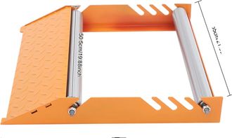 OEM Soporte Para Tambor De Cable, Capacidad De Carga De 500 Kg, Accionamiento Manual, Color Naranja