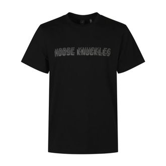 Moose Knuckles T-shirt con Logo Shadow - - Tops - Uomo - Nero - XL