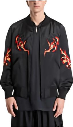 Yohji Yamamoto Kr 1110 Bomberjack - Heren - Bomber jackets - Zwart - L - Jassen